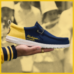 Wally Funk Michigan Wolverines - Navy/Gold/White