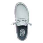 Wally Slip Stretch Canvas - Puritan Grey