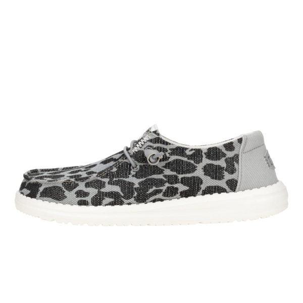Wendy Leopard Sparkle - Black/Grey