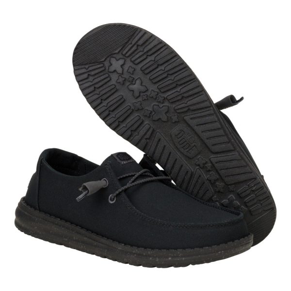 Wendy Canvas Mono - Black/Ash Rose