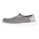 Wendy Metallic Sparkle Wide - Charcoal