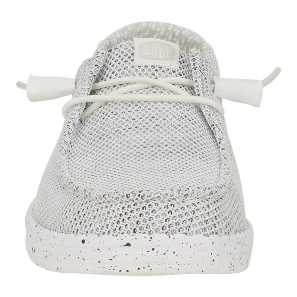 Wendy Stretch Sox Wide - Stone White