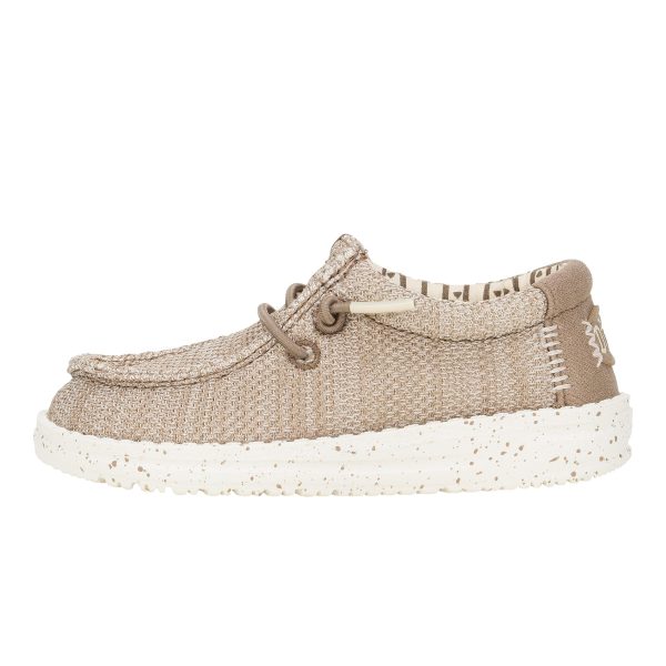 Wally Toddler Stretch Sox - Walnut