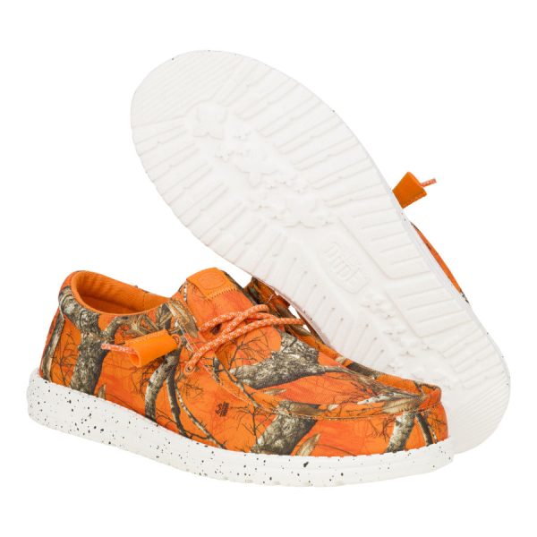 Wally Realtree Edge Colors - Orange Hunting Camo