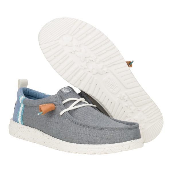 Wally Craft Linen - Monument Grey/Faded Denim