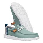 Wally Craft Linen - Iceberg Green/Moon Grey