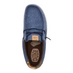 Wally Palm Jute - Navy Blazer/Chili Red
