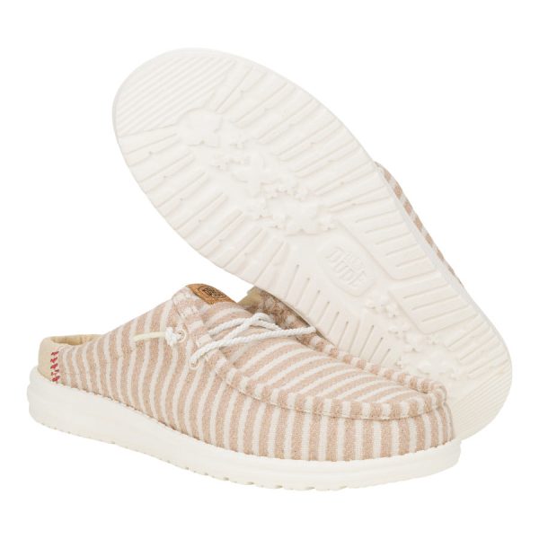 Wally Slip Resort - Tan/White