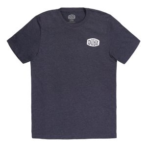 Go To Buckle Tee - Navy/Heather