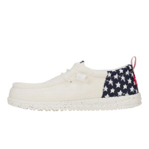 Wally Funk Americana Stars - White/Navy Blazer