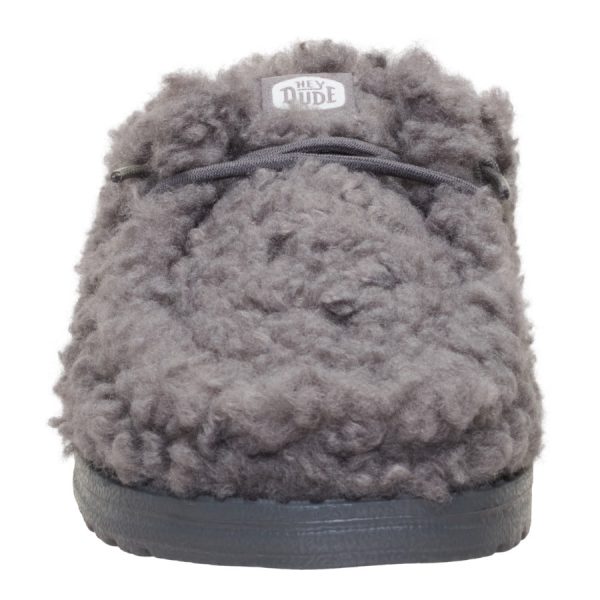 Wendy Slipper - Granite Grey