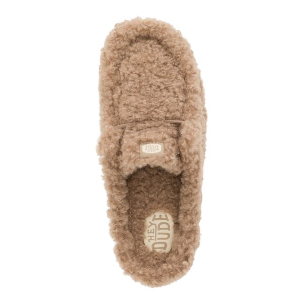 Wendy Slipper - Cozy Timber Wolf