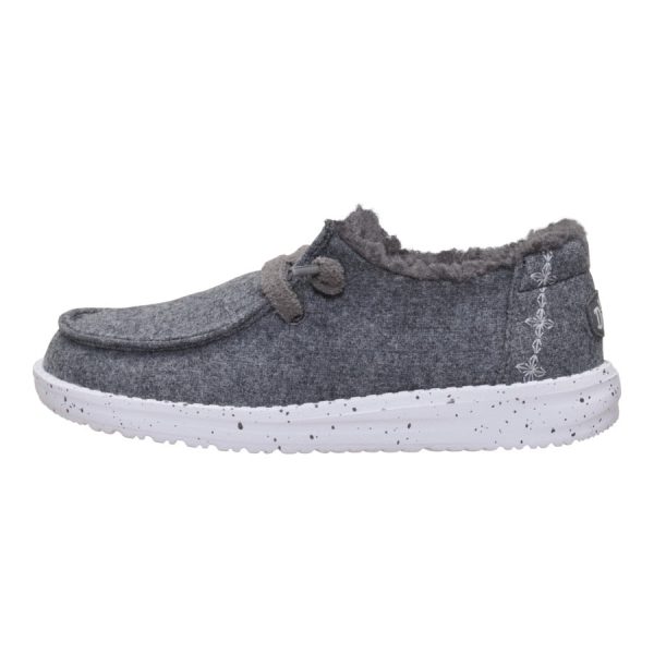 Wendy Youth Wool Cozy - Charcoal
