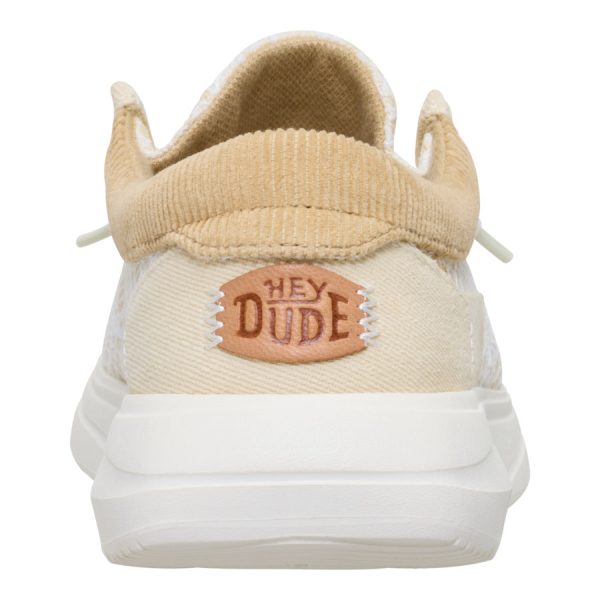Wendy Comf Patchwork - Ivory/Tan