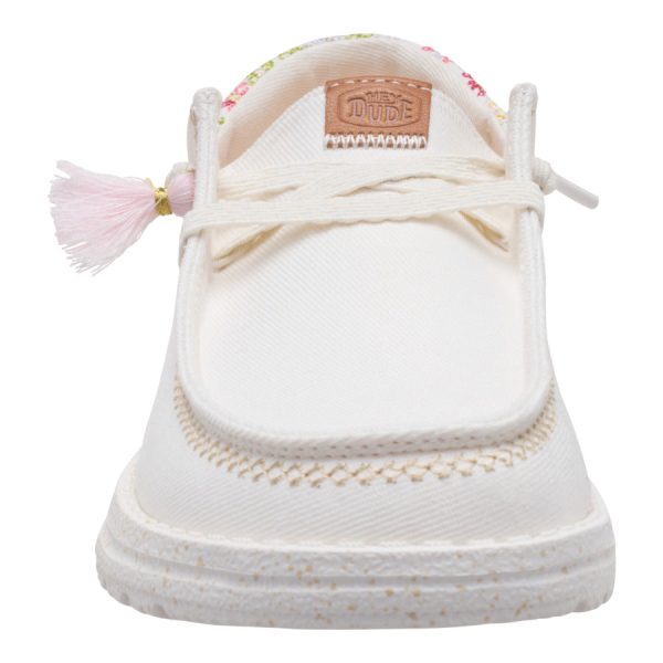 Wendy Funk Embroidered Floral - Ivory/Multi