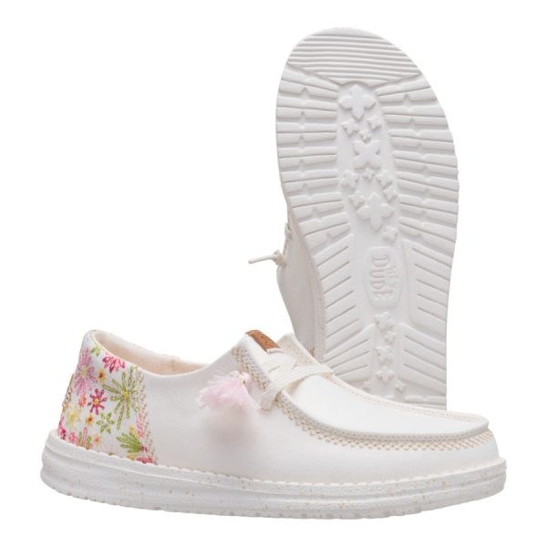 Wendy Funk Embroidered Floral - Ivory/Multi