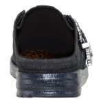 Wendy Slip Buckle Denim - Black/Black