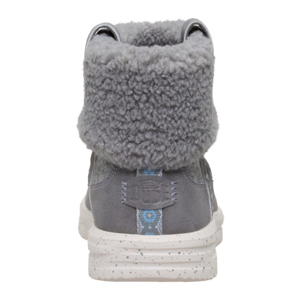 Camden Cuff Wool Cozy - Grey