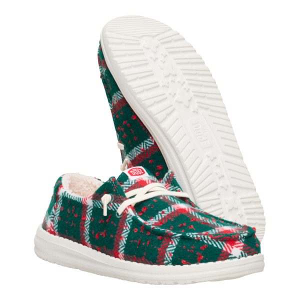 Wendy Confetti Plaid Cozy - Red/Green/Multi