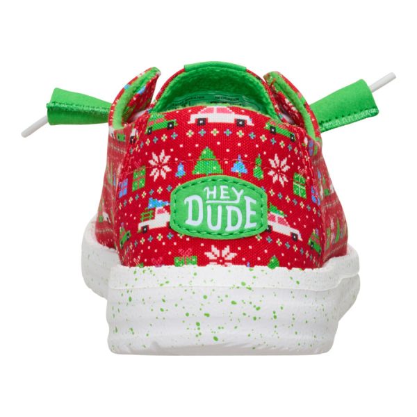Wendy Holiday Sweater - Red/Green