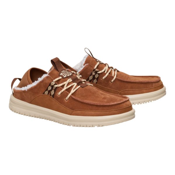 Bradley Blipper Suede - Argan Brown/Multi