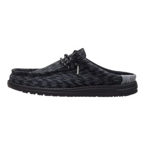 Wally Slip Jersey Jacquard - Black/Monument Grey
