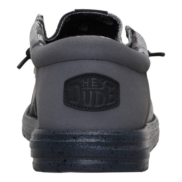 Wally Funk Over Dye - Black/Granite Grey