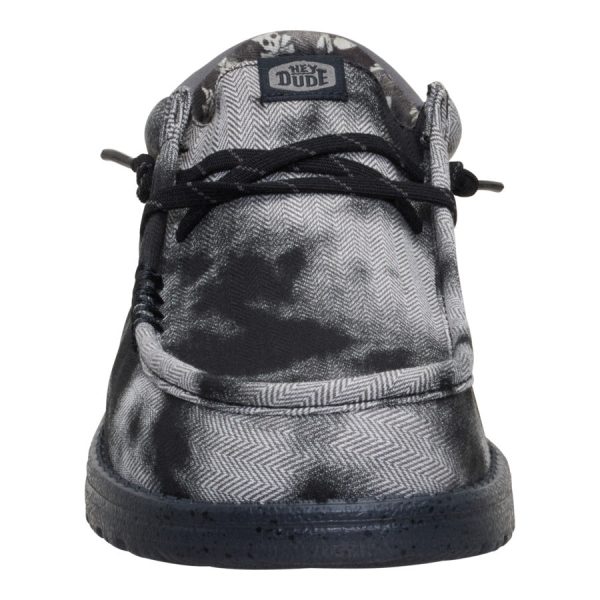 Wally Funk Over Dye - Black/Granite Grey