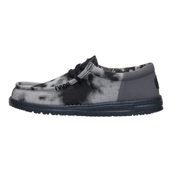 Wally Funk Over Dye - Black/Granite Grey