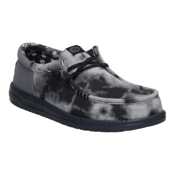 Wally Funk Over Dye - Black/Granite Grey