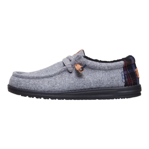 Wally Cozy Plaid - Smoke Grey/Multi