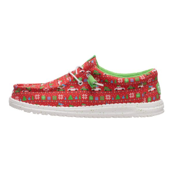 Wally Holiday Sweater - Red/Green/Multi