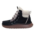 Wendy Peak Apres Suede Cozy Stitch - Black/Tan