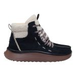 Wendy Peak Apres Suede Cozy Stitch - Black/Tan