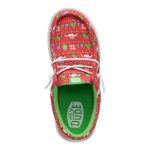 Wally Youth Holiday Sweater - Red/Green
