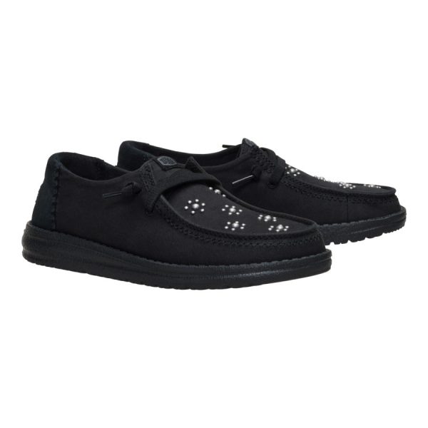 Wendy Star Stud - Black/Black