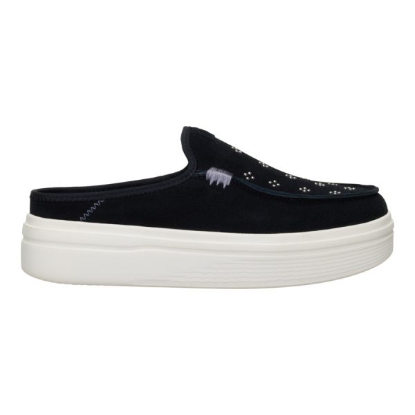 Austin Lift Suede Stud - Black