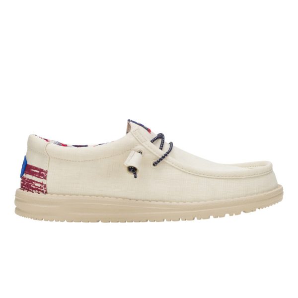 Wally Texas Flag - Bone White