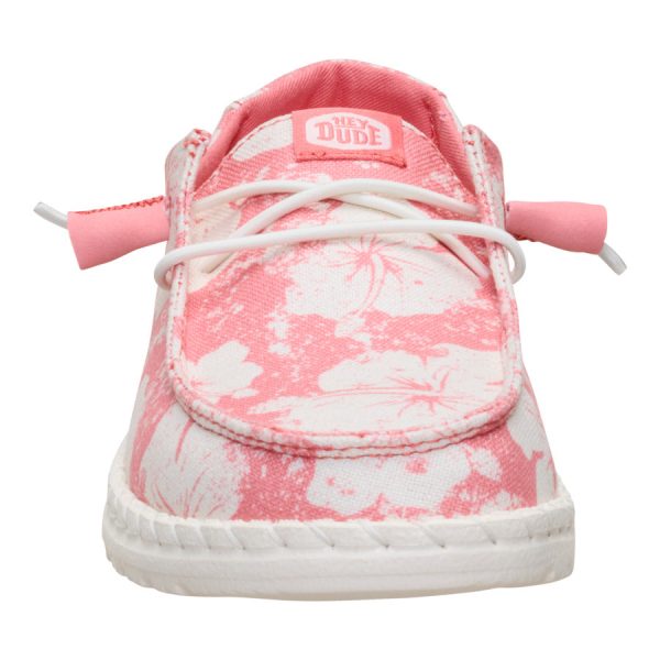Wendy Hawaiian - Coral/White