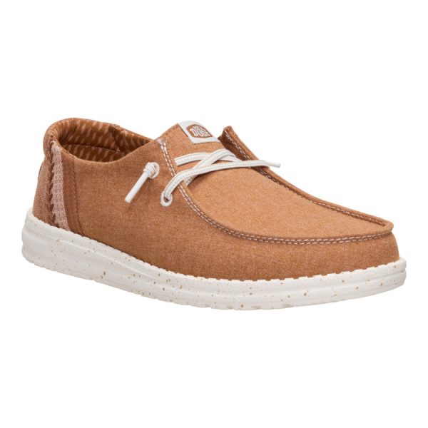 Wendy Break Brushed Linen - Chestnut