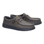 Wally Waxed Casual - Dark Grey