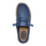 Wally Waxed Casual - Navy