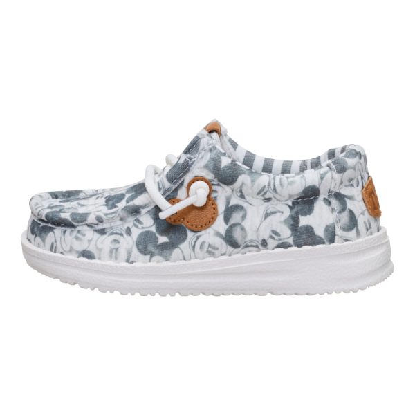 Disney Mickey Mouse Print Wally Toddler - Grey/Multi