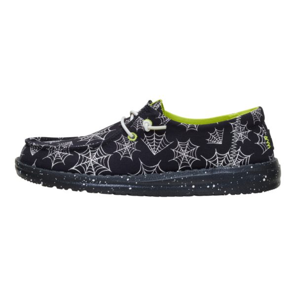 Wendy Spider Webs - Black/Black