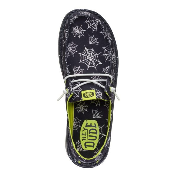 Wendy Spider Webs - Black/Black