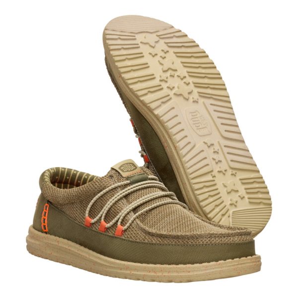 Wally Guard Stretch Sox - Burnt Olive/Multi