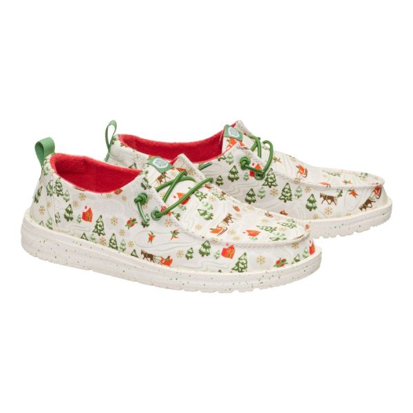 Wendy Retro Christmas - Egret/Multi