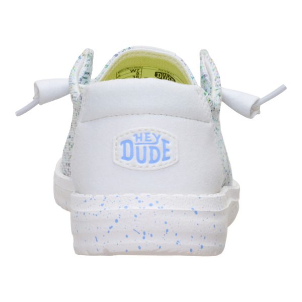 Wendy Stretch Speckle - White/Multi
