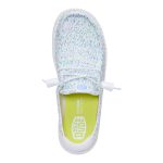 Wendy Stretch Speckle - White/Multi