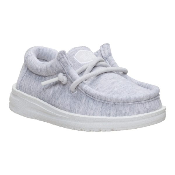 Wally Toddler Stretch Jersey - Light Grey